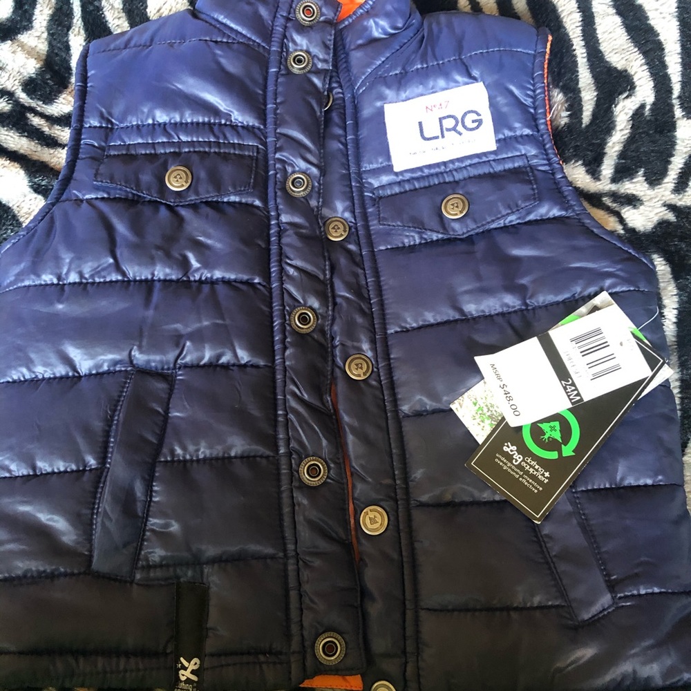 Toddler boy vest